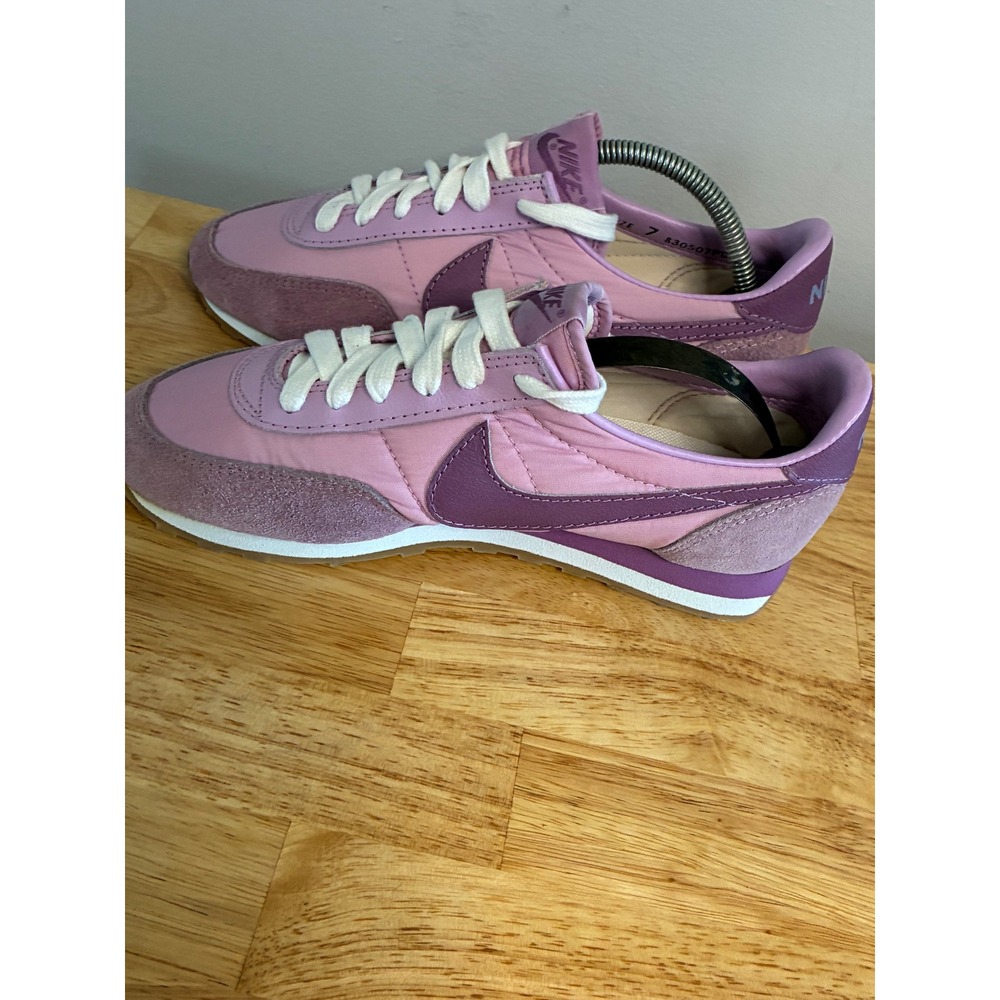Vintage Nike Waffle Trainer Pink Purple Sneakers 830507PD Womens Size 7 rare - Picture 15 of 16